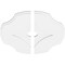 Ekena Millwork Percival Architectural Grade PVC Contemporary Ceiling Medallion, Two Piece, 26"OD x 3"ID x 9"C x 1"P CMP26PL2-03000 - alternate 4